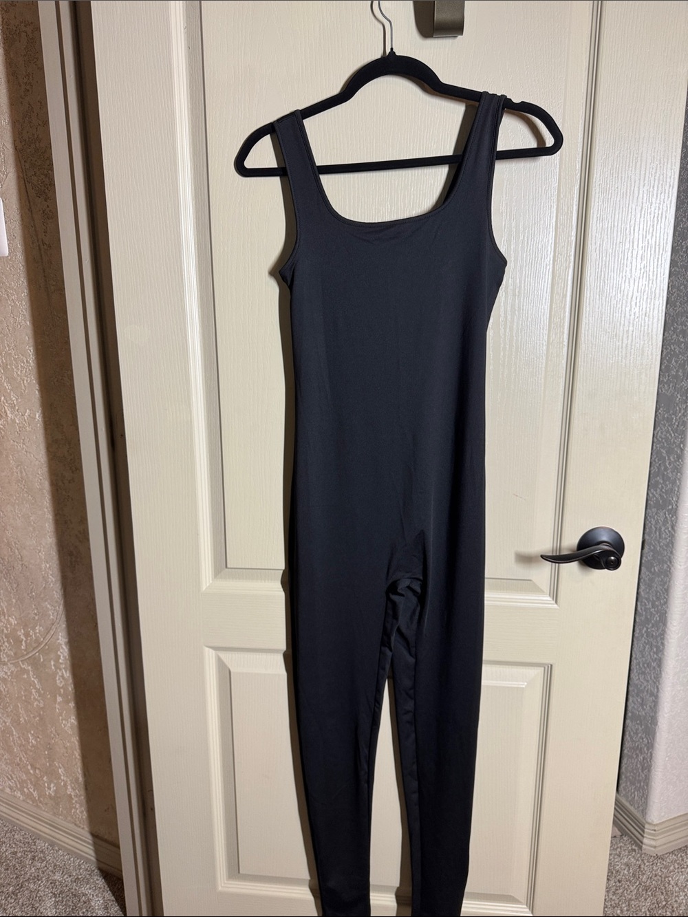 Fashion Nova Black Strappy Sleeveless Jumpsuit Large